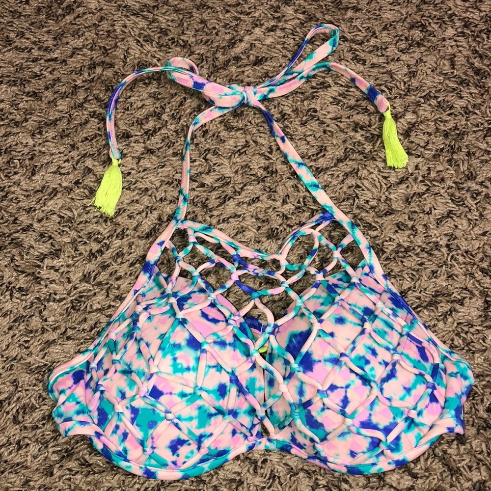 Fishnet Bikini Top